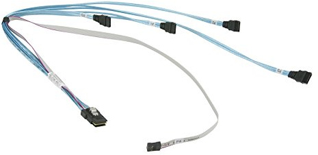 Super Micro CBL-0188L SATA/SAS-Cable (64 cm (63.5 cm), iPass a 4-SATA)
