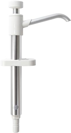 Whale V Pump Mk 6 Hand-Operated Galley Water Pump, Suitable for Fresh or Saltwater, Up to 2.2 GPM GP0650, White, One Size