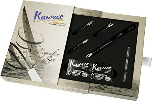 Kaweco CALLIGRAPHY Set - Füllfederhalter, Black (1.1/1.5/1.9/2.3)