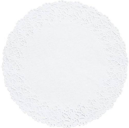 Duni Torten-Spitzen rund weiß, ø 30 cm, 250 Stück