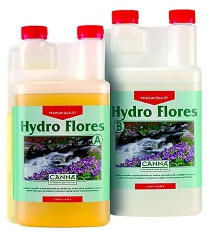 Canna Hydro Flores A und B (2x) Dünger 1 l