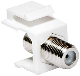 10 STÜCK: LOGILINK Keystone MODUL F-BUCHSE ANTENNE, 75 OHM