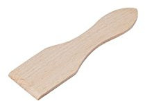Les Colis Noirs LCN - Set de 6 Spatule en Bois pour Raclette - Accessoire Ustensile Cuisine - 660