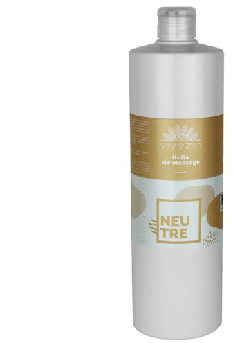 Vivezen - Huile de massage, modelage, 1L - Neutre