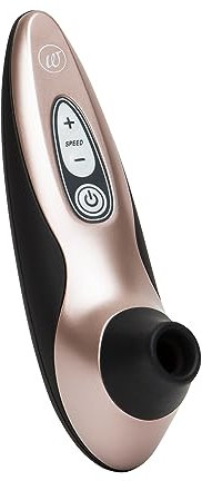Womanizer Pro40 Klitoris Sauger Erotik Vibrator für Frauen Sex Spielzeug Dildo | Klitoris Stimulator Auflegevibrator mit 6 Intensitätsstufen | Leises Wasserdichtes Sexspielzeug für sie | Roségold