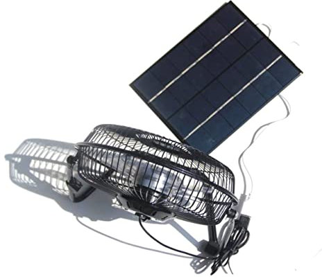 Solar-Abluftventilator Usb-Büroventilator Tragbarer Mini- Mini-Usb- Tragbare Ventilatoren Handy- Sonnenkollektoren Lüfter