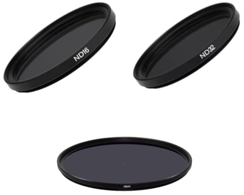 46mm Camera Lens Neutral Density Filter Bundle ND16 ND32 ND64 4 Stop 5 Stop 6 Stop For Nikon Z50, ZFC With Nikon NIKKOR Z DX 16-50mm f/3.5-6.3 VR Lens