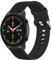 Mugust Correa de Silicona 22mm para Xiaomi Mi Watch/S1/S1 Active/Color Sport/Watch 2 Pro (Negro)