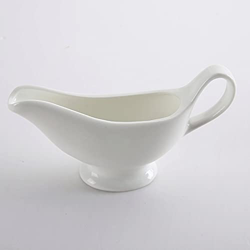 Small Milk jug,Creamer Jug,Churn Jug,Household Gravy Boat,Durable and Beautiful，The Sauce Boat Can Be Used in Kitchen and Dining Room Easy to Clean and Clean Milk Cream Jug