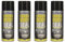 MIXEL Under Body Seal Black Spray, Long-Lasting Finish, Quick-Drying Formula, Rust and Corrosion Protection, Perfect for Cars, Trucks, SUVs, Off-Road Vehicles, 400ml, (4 Pcs)