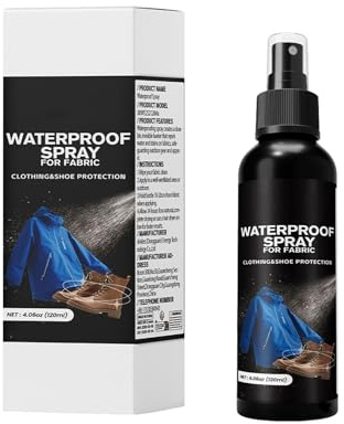 Generisch Spray impermeabilizante para tejidos al aire libre, 120 ml, protección de contabilidad de agua para sofá, zapatos, chaqueta de senderismo, alfombras, barcos, casa, baño interior