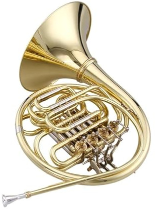 Professionelles Doppelhorn-Blechblasinstrument