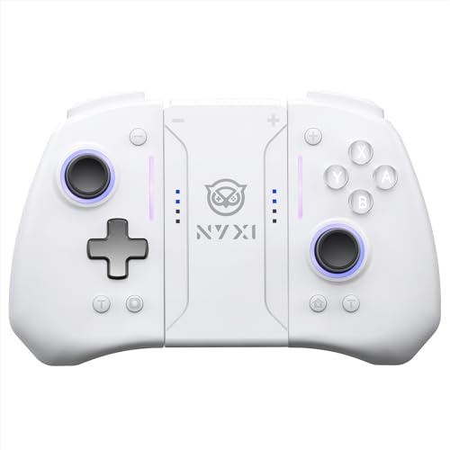 NYXI Hyperion Pro Manette sans fil pour Switch/Switch OLED, Manette Switch avec joystick à effet Hall, Programmable, Gyroscope 6 axes, Turbo et vibration
