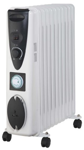 Kingavon BB-OR101 11-Fin Radiateur Huile avec Timer