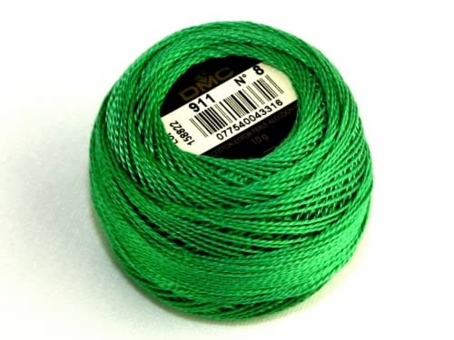 DMC Baumwoll-Perlgarn, Größe 8, 911, 10-g-Knäuel