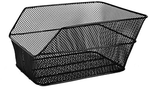artex 34.54.50 Cestino Bici Posteriore in Rete Nero Speedy Misure massimo ingombro Cm 38x31x18h, è Necessario Il Portapacchi
