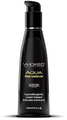 Wicked Sensual Care Aqua Sensitive Lubricante Transparent 120 ml