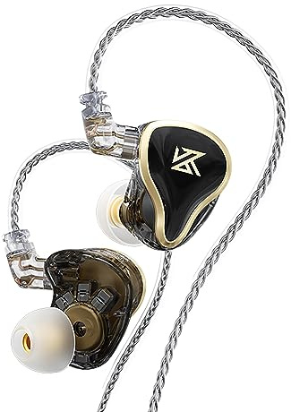 CCA KZ ZAS - Cuffie in-ear monitor, 16 unità, 7BA 1DD, driver ibridi, HiFi IEM, ad alta chiarezza, auricolari cablati per musicisti, cantanti, audiofili, DJ e batteristi