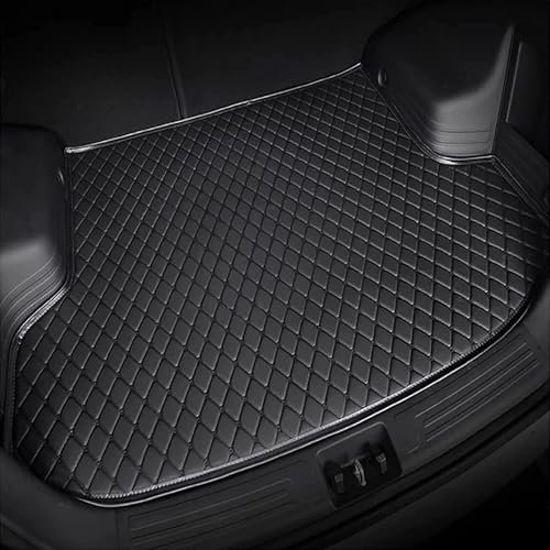 NOLLAM Auto Leder Kofferraummatten für Subaru Forester 2008-2012 rutschfest Kofferraumwanne Kratzfestem Kofferraum Schutzmatte leicht zu reinigen,E