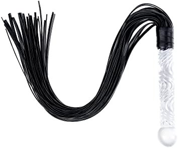 Black Whip Reitgerte Reitgerte für Pferde Schwarze Peitsche Kunstleder Reitgerte