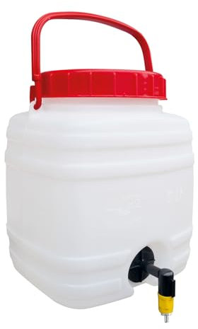 Breker Water Tank Comfort - Kaninchentränke/Kleintiertränke mit Nippel - 5 Liter - Kunststoff