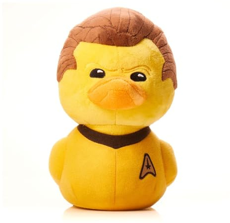 TUBBZ Plush: Star Trek - James T. Kirk Cosplaying Rubber Duck Soft Plush Collectible Toy