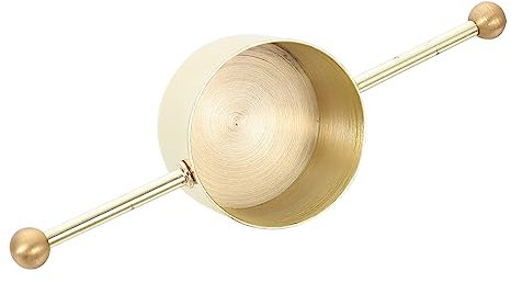 OFFSCH Stainless Steel Double Jigger Measuring Cup 2oz and 1oz Gold Plated Multi-Purpose Cocktail Jigger for Whiskey Bar Home Bartending