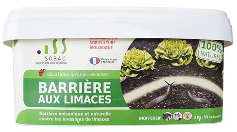 SOBAC Barrière à limace - Seau 2kg