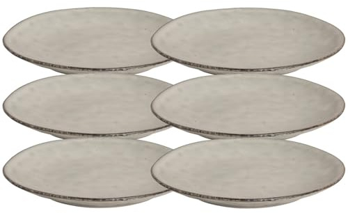 Broste Copenhagen Nordic Sand Brotteller 15 cm Set6