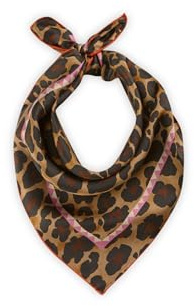CODELLO NICKI SILK LEO braun-53X53CM - 53X53CM