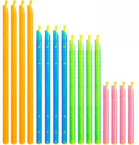 16 Fermeture Sachet Alimentaires Clips Pinces Nourriture Sac Hermétique Réutilisables en 4 Tailles pour une Conservation Optimale, Accessoires de Cuisine Indispensables pour le Stockage des Aliments