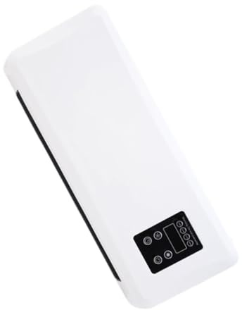 BESPORTBLE Chauffage Électrique Mural 2-en-1 Chauffage et Climatisation pour Salle de Bain Protection Surchauffe Design Compact Gain de Place Pièces Intérieures et Camping-Car