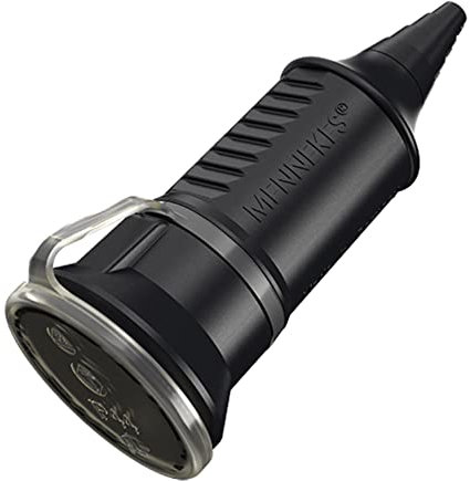 Mennekes 101700008 Raiser mit Deckel Schuko 16 A/230 V, Steckdosen, Schutzart IP 44, 1 Verpackung, Schwarz