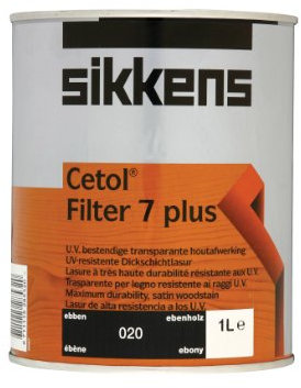 Sikkens sikcf7pe 1L Cetol Filter 7-plus transluzent Lasur, Ebenholz