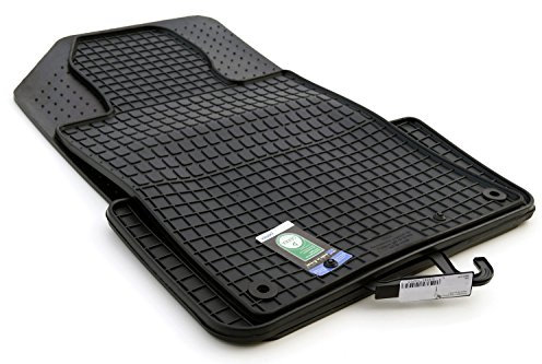 kh Teile Gummimatten 508 Original Qualität Gummi Fußmatten 4-teilig schwarz