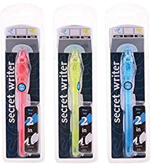 Unbekannt 2in1 Geheimschrift Pen