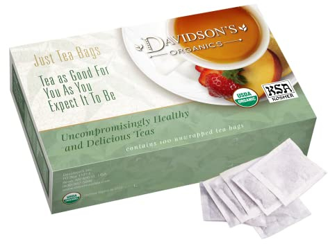 Davidson's Organics, Ayurvedic Infusions, Laxative, 100-count Unwrapped Tea Bags