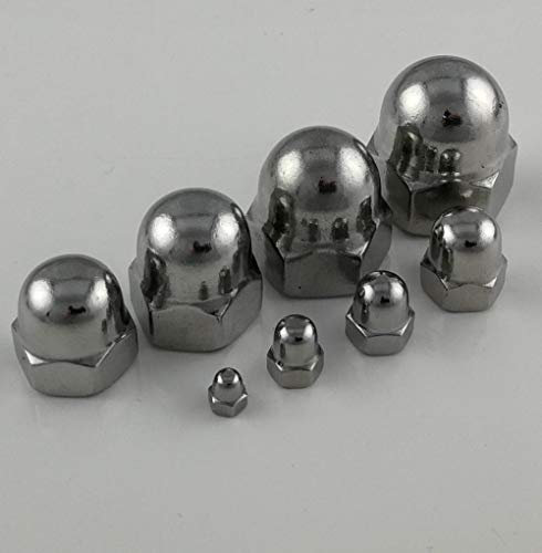 Hutmuttern V2A DIN 1587 Edelstahl Muttern A2 verschiedene Größen (10, M16)