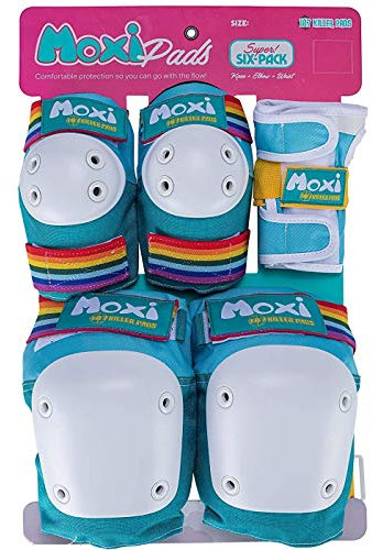 187 Killer Pads Moxi Six Pack Knie-, Handgelenk- & Ellenbogenschoner S/M blau