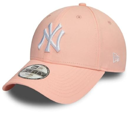 New Era New York Yankees MLB League Essential Rosa 9Forty Berretto Regolabile per Bambini
