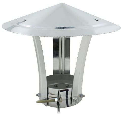 Wood Stove Pipe rain caps for Single Wall Pipe Pellet Vertical Chimney Cap roof Chimney Vent Chimney Flue Cone top rain Cap