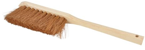 Homéa, Spazzola in legno con fibra di cocco, manico lungo, 45 cm