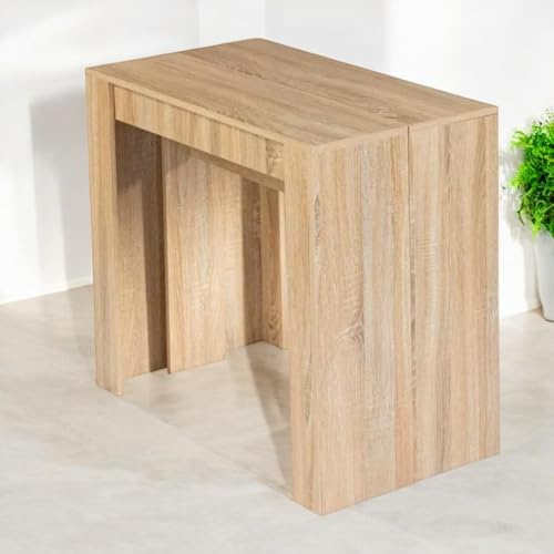 CONCEPT USINE Table Console Extensible BELLI Bois 10 Places 300 cm