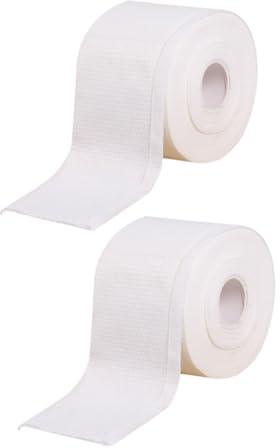 Generico 2 Di Salviette In Cotone Per La Rimozione Del Trucco Salviette Per Il Viso Salviette Struccanti Per Il Viso Salviette Morbide Salviette Struccanti Semplici Bianche