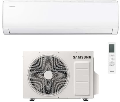 FERCOLOR SAMSUNG Climatizzatore Condizionatore AR35 PLUS con Modulo Wifi INCLUSO Con Pompa di Calore, Gas Ecologico R32, Compressore Digital Inverter (9000 WIFI)
