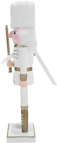 Warmhm Figurines De Casse-Noisette Bois Décorations De Noël Soldats De Casse-Noisette pour Étagères Et Bureaux