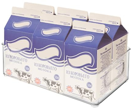 Cassetti per frigorifero - 35,6 x 25,4 cm, risparmio di prodotti | estraibili, contenitori trasparenti con maniglie, contenitori per dispense ventilate | Soluzioni di archiviazione