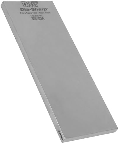 DMT Dia-Sharp® Diamant Schleifstein 8 Extra-Extrafein | Messerschärfer in Profiqualität | 20cm Wetzstein für Messer und Werkzeuge | Made in USA | D8EE