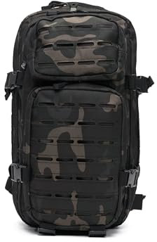 Brandit US Cooper Lasercut Medium Back, Farbe: darkcamo, Größe: OS