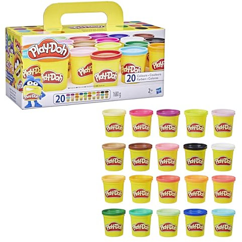 Play-Doh Super Color, 20 Stück, 1,7 kg